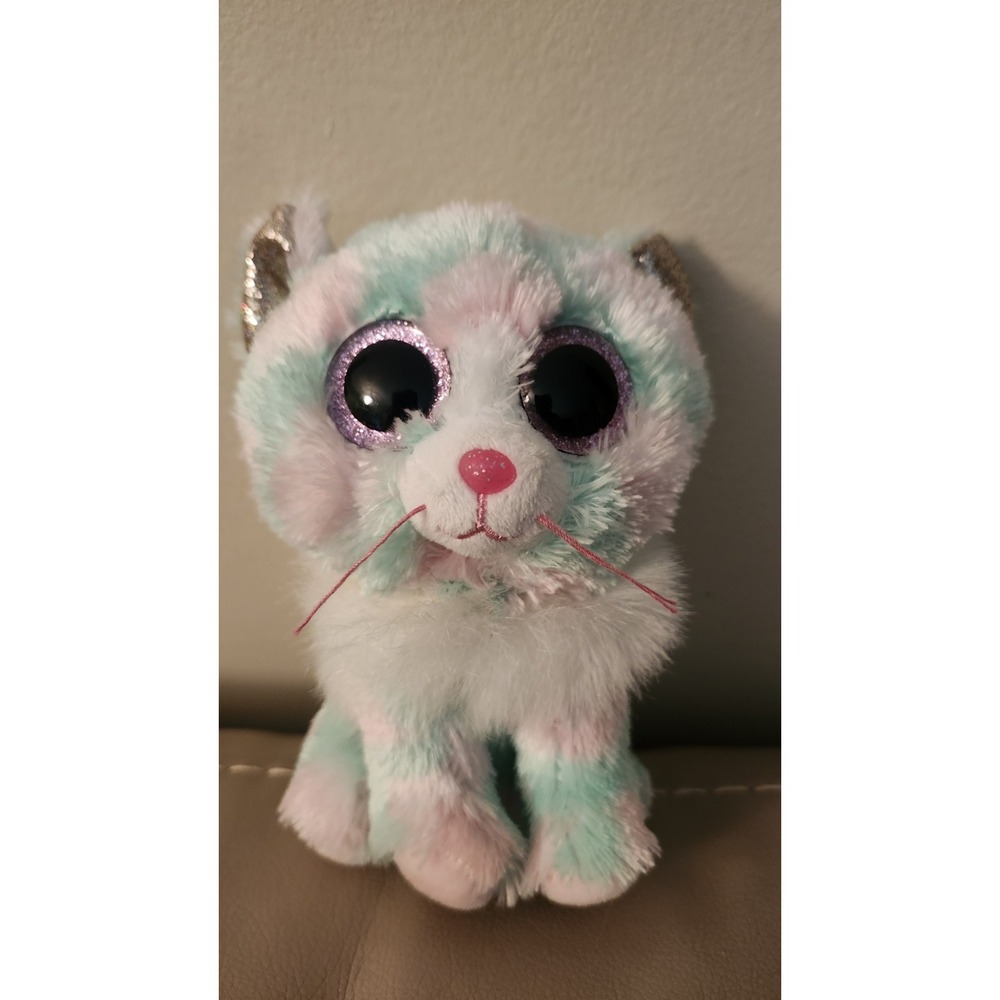 Tysilk Beanie Boos - OPAL the Kitty Cat (6 Inch)‎ Stuffed Plush Toy 2021